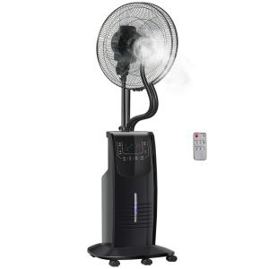 HOMCOM Standventilator mit Wasserzerstäuber  3,1L, 3 Modi,…