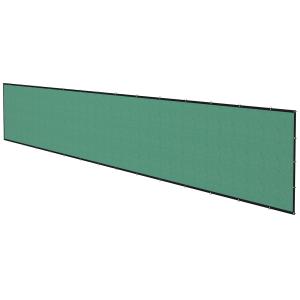 Outsunny Sichtschutz Schutztuch 160 gsm verstärkt Außenbere…