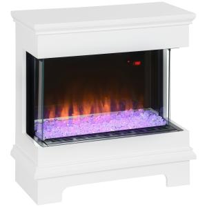 HOMCOM Elektrokamin mit 10 Farben, Moderner Kamin mit autom…