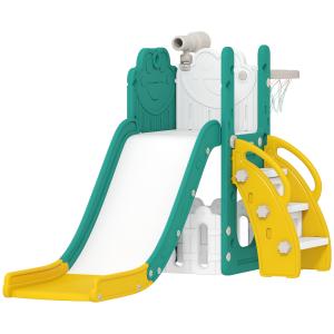 AIYAPLAY Kinderrutsche 5 in 1 Indoor und Outdoor Babyrutsch…