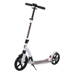 HOMCOM Kinderscooter Kickscooter mit Stoßdämpfung klappbar…