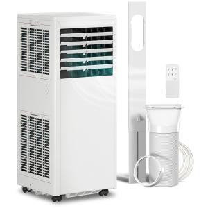 HOMCOM Mobiles Klimagerät mit Abluftschlauch 9000 BTU 1010W…