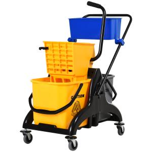 HOMCOM Haushaltswagen Reinigungswagen professioneller Reini…
