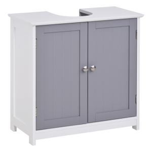 kleankin Waschbeckenunterschrank Badezimmerschrank Waschtis…