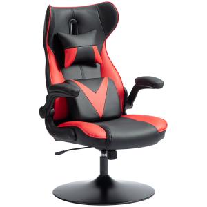 Vinsetto Gaming Stuhl mit Wippenfunktion, ergonomischer Com…