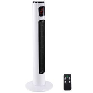 HOMCOM Turmventilator 70° oszillierender Standventilator mi…