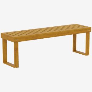 Outsunny 2-Sitzer Gartenbank, wetterfest Sitzbank aus Holz,…