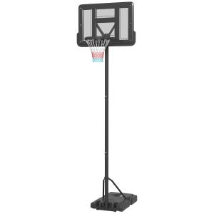 SPORTNOW 2-in-1 Basketballständer, 230-305 cm Höhenverstell…