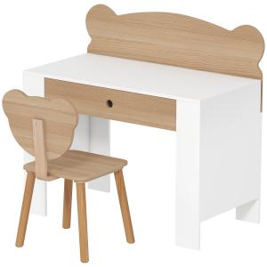 AIYAPLAY Kinderschreibtisch Set mit Tischplatte & Schublade…
