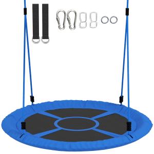 AIYAPLAY Nestschaukel, Schaukel für 2 Kinder mit höhenverst…