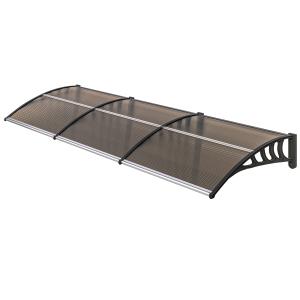 Outsunny Pultvordach Vordach für Haustür 303 x 96 x 27 cm Ü…