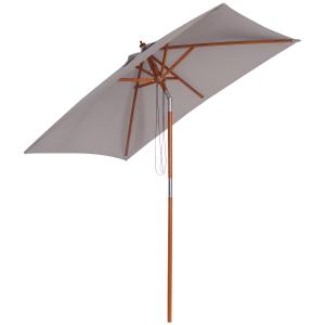 Outsunny Sonnenschirm Knickbarer Gartenschirm Strandschirm…