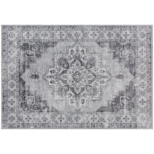 HOMCOM Teppich Maschinenwaschbar Anti-Rutsch Wohnzimmertepp…