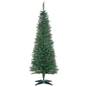 HOMCOM Weihnachtsbaum 1,5 m Christbaum mit Ständer Kunsttan…