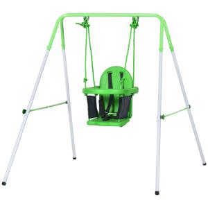 Outsunny Babyschaukel Kleinkinderschaukel Gartenschaukel mi…