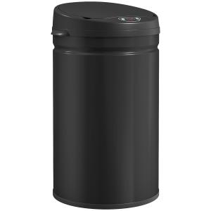 HOMCOM Mülleimer mit Sensor 30L Edelstahl Automatischer Lei…
