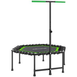 SPORTNOW Fitness-Trampolin 114x114x132 cm, Fitness-Trampoli…