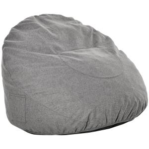 HOMCOM Sitzsack  Aufblasbares Sofa mit Seitentaschen, wasch…