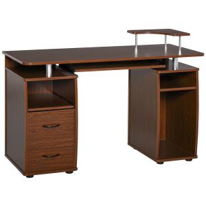 HOMCOM Computertisch Schreibtisch Bürotisch Home Office rei…
