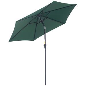 Outsunny Knickschirm Sonnenschirm Gartenschirm Marktschirm…