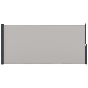 Outsunny Ausziehbare Seitenmarkise 300 x 140cm Gartenmarkis…