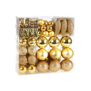 Weihnachtsbaumkugeln Gold 103-tlg.