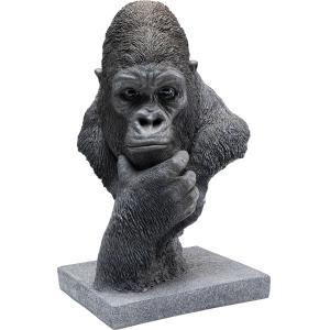 Deko Objekt Thinking Gorilla Head 49cm