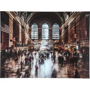 Bild Glas Grand Central Station 160x120cm