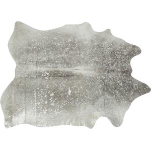 Teppich Hide Acid Wash Silber 214x246cm