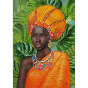Leinwandbild African Beauty 70x100