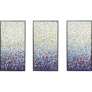 Leinwandbild Konfetti (3/Set) 240x160cm