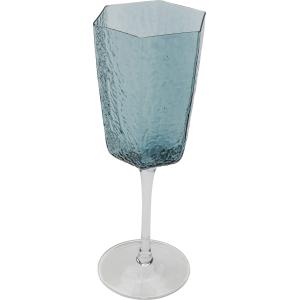 Rotweinglas Cascata Blau