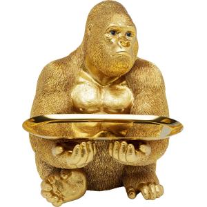 Deko Figur Gorilla Butler 37cm