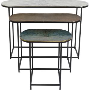 Beistelltisch Ray Oval (3/Set)