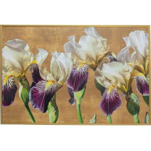 Gerahmtes Bild Iris 150x100cm