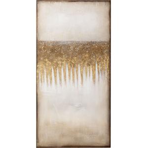 Acrylbild Abstract Fields 100x200cm