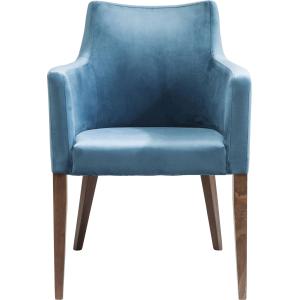 Armlehnstuhl Mode Velvet Petrol
