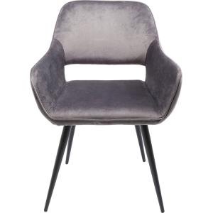 Armlehnstuhl San Francisco Grau