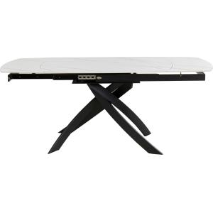 Ausziehtisch Twist Onyx 120(30 30)x90cm