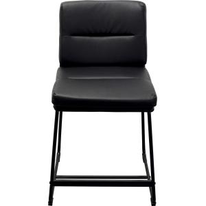 Barstuhl Ginny Schwarz 60cm
