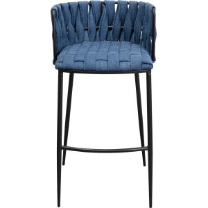 Barstuhl Saluti Blau 77cm