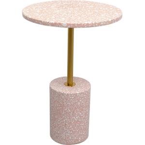 Beistelltisch Amore Pink Ø40cm