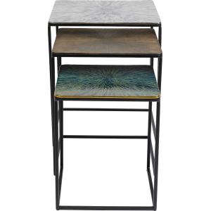 Beistelltisch Ray Square (3/Set)