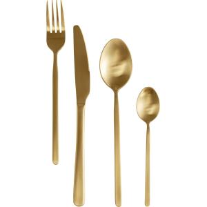Besteck Gloria Matt Gold (16/tlg.)