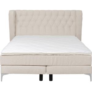 Boxspringbett Benito Moon Creme 160x200cm