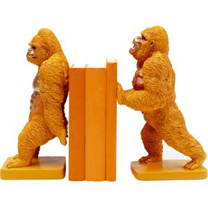 Buchstütze Gorilla Orange (2/Set)