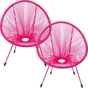 Sessel Acapulco (2/Set) Mono Pink