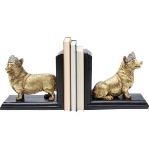 Buchstütze Royal Standing Corgi (2/Set)