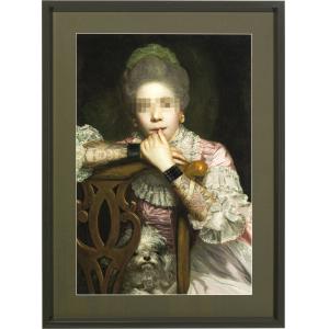 Bild Frame Incognito Sitting Countess 82x112cm