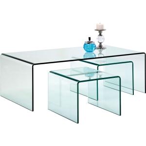 Couchtisch Clear Club (3/Set)